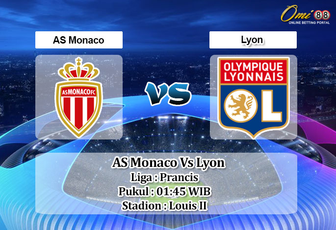 Prediksi Skor AS Monaco Vs Lyon 12 September 2022