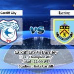 Prediksi Skor Cardiff City Vs Burnley 1 Oktober 2022