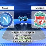 Prediksi Skor Napoli Vs Liverpool 8 September 2022