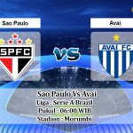 Prediksi Skor Sao Paulo Vs Avai 28 September 2022