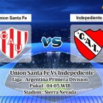 Prediksi Skor Union Santa Fe Vs Indepediente 20 September 2022