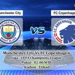 Prediksi Skor Manchester City Vs FC Copenhagen 6 Oktober 2022