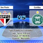 Prediksi Skor Sao Paulo Vs Coritiba 21 Oktober 2022
