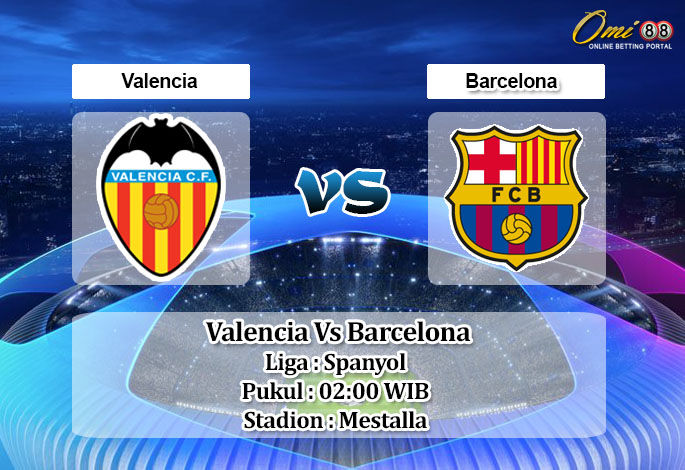 Prediksi Skor Valencia Vs Barcelona 30 Oktober 2022