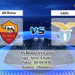 Prediksi Skor AS Roma Vs Lazio 7 November 2022
