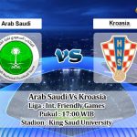 Prediksi Skor Arab Saudi Vs Kroasia 16 November 2022