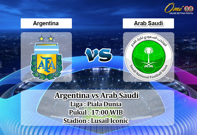 Prediksi Skor Argentina vs Arab Saudi 22 November 2022