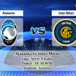 Prediksi Skor Atalanta Vs Inter Milan 13 November 2022