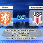 Prediksi Skor Belanda vs Amerika Serikat 3 Desember 2022