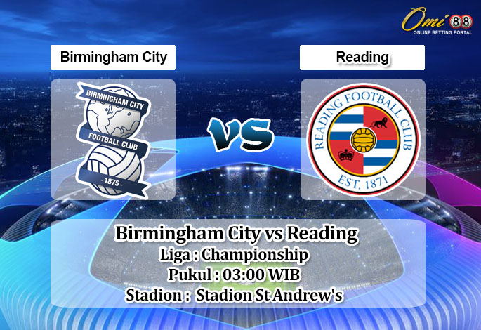 Prediksi Skor Birmingham City vs Reading 17 Desember 2022