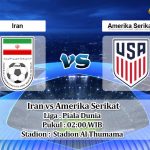 Prediksi Skor Iran vs Amerika Serikat 30 November 2022