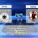 Prediksi Skor Jerman vs Jepang 22 November 2022
