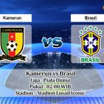Prediksi Skor Kamerun vs Brasil 3 Desember 2022