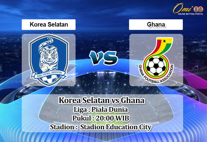 Prediksi Skor Korea Selatan vs Ghana 28 November 2022