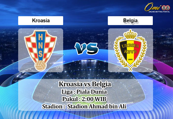 Prediksi Skor Kroasia vs Belgia 1 Desember 2022