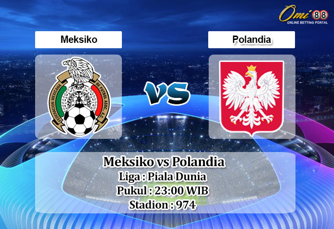 Prediksi Skor Meksiko vs Polandia 22 November 2022