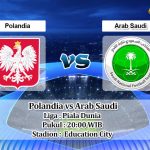 Prediksi Skor Polandia vs Arab Saudi 26 November 2022