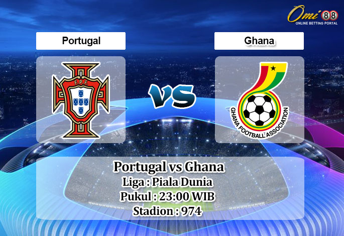 Prediksi Skor Portugal vs Ghana 24 November 2022