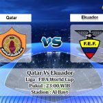 Prediksi Skor Qatar Vs Ekuador 20 November 2022