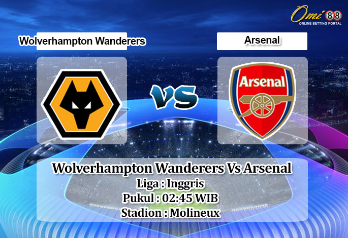 Prediksi Skor Wolverhampton Wanderers Vs Arsenal 13 November 2022