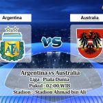 Prediksi Skor Argentina vs Australia 4 Desember 2022