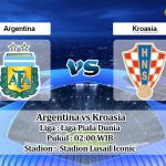 Prediksi Skor Argentina vs Kroasia 14 Desember 2022