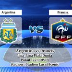 Prediksi Skor Argentina vs Prancis 18 Desember 2022