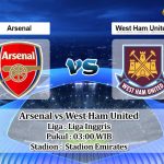 Prediksi Skor Arsenal vs West Ham United 27 Desember 2022