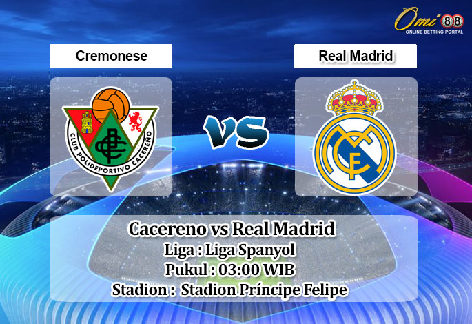 Prediksi Skor Cacereno vs Real Madrid 4 Januari 2023