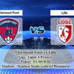 Prediksi Skor Clermont Foot vs Lille 29 Desember 2022
