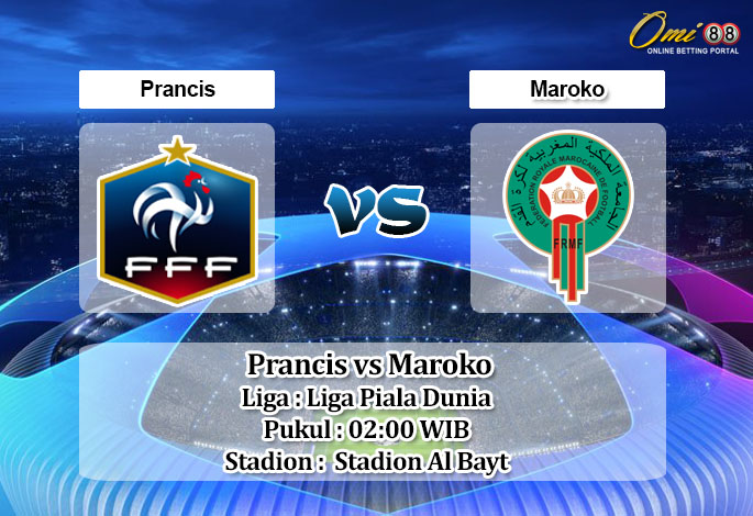 Prediksi Skor Prancis vs Maroko 15 Desember 2022