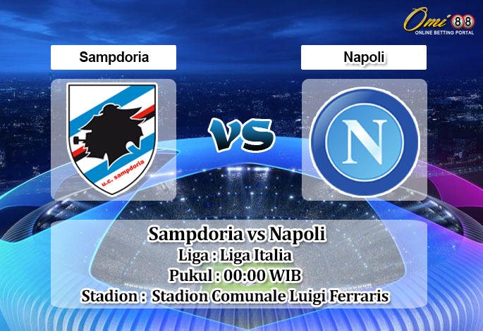 Prediksi Skor Sampdoria vs Napoli 9 Januari 2023