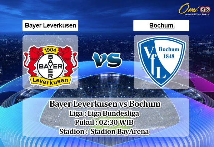 Prediksi Skor Bayer Leverkusen vs Bochum 26 Januari 2023