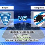 Prediksi Skor Empoli vs Sampdoria 17 Januari 2023