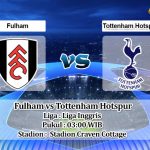 Prediksi Skor Fulham vs Tottenham Hotspur 24 Januari 2023
