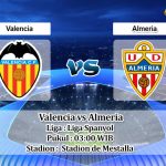 Prediksi Skor Valencia vs Almeria 24 Januari 2023