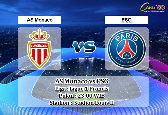 Prediksi Skor AS Monaco vs PSG 11 Februari 2023