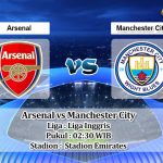 Prediksi Skor Arsenal vs Manchester City 16 Februari 2023