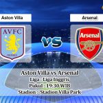 Prediksi Skor Aston Villa vs Arsenal 18 Februari 2023