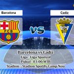 Prediksi Skor Barcelona vs Cadiz 20 Februari 2023