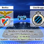 Prediksi Skor Benfica vs Club Brugge 8 Maret 2023
