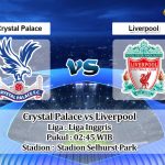 Prediksi Skor Crystal Palace vs Liverpool 26 Februari 2023