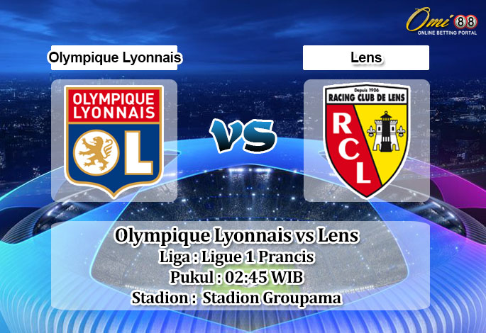 Prediksi Skor Olympique Lyonnais vs Lens 13 Februari 2023