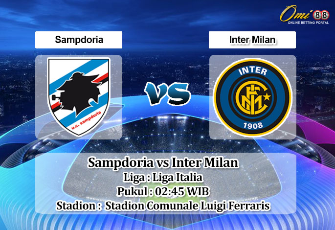 Prediksi Skor Sampdoria vs Inter Milan 14 Februari 2023