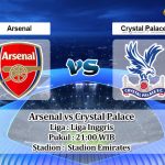 Prediksi Skor Arsenal vs Crystal Palace 19 Maret 2023