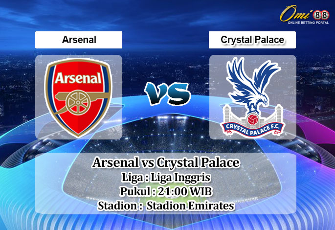Prediksi Skor Arsenal vs Crystal Palace 19 Maret 2023