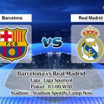 Prediksi Skor Barcelona vs Real Madrid 20 Maret 2023