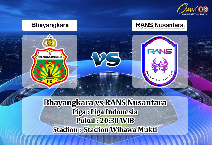 Prediksi Skor Bhayangkara vs RANS Nusantara 30 Maret 2023