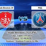 Prediksi Skor Stade Brestois 29 vs PSG 12 Maret 2023