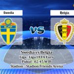 Prediksi Skor Swedia vs Belgia 25 Maret 2023